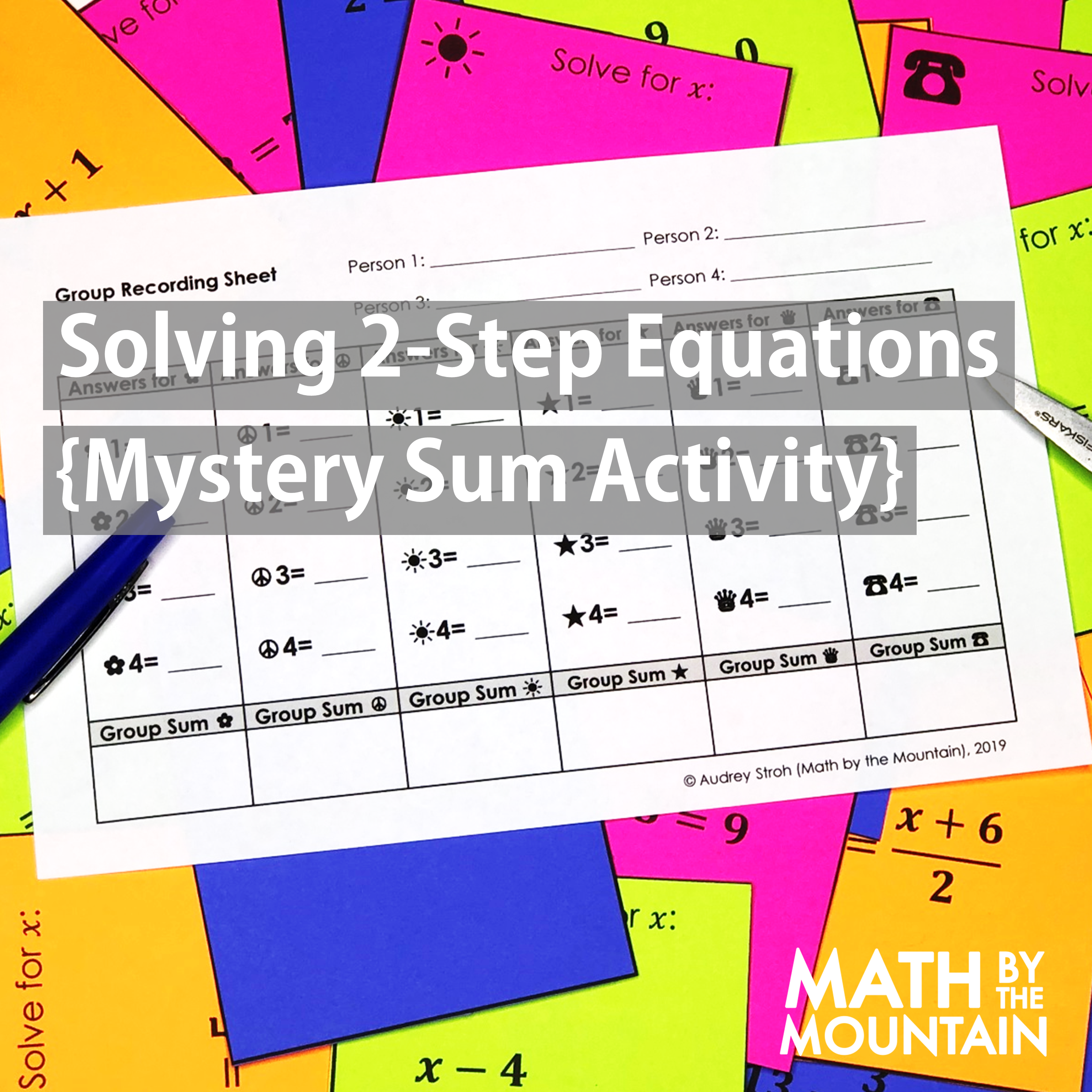 Sum Activity Mystery Sum Activities – The Perfect Practice Structure + FREE DOWNLOAD ...